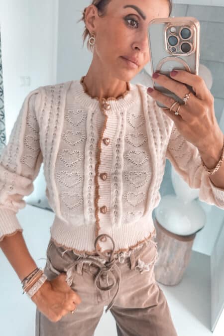 Sweterek - Lilia ecru