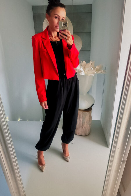 Spodnie -  Dresy Pumpy czarne