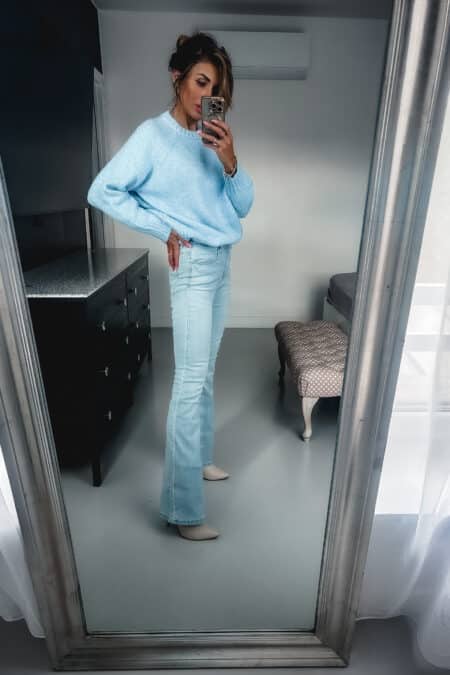 Spodnie - Jeansy  jasne Proste