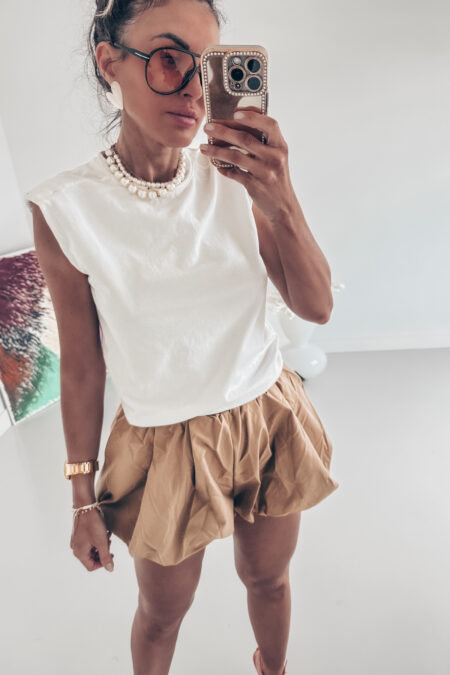 Koszulka - Valeria Top szerokie ramiona