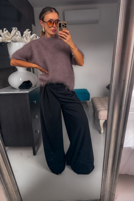 Spodnie -  szerokie  czarne szybka wysyłka