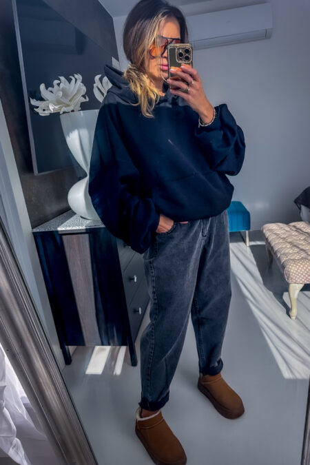 Bluza -  czarna baloon