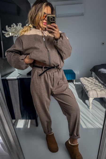 Kurtka - Bomberka tweed