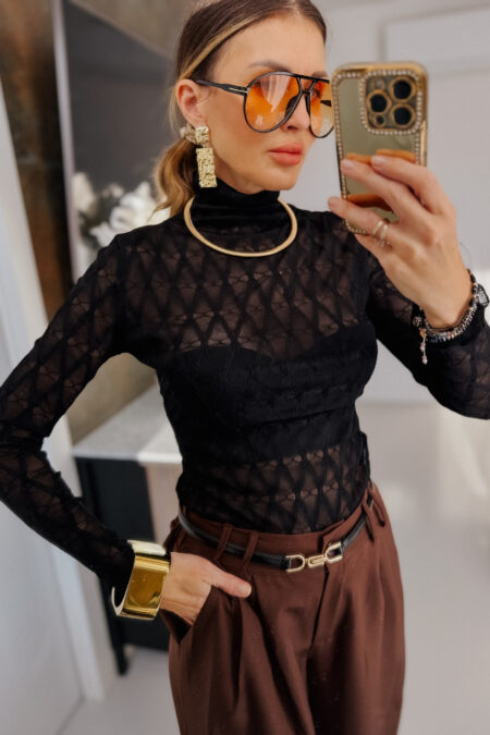 Bluzka - Golf  siatka wzór