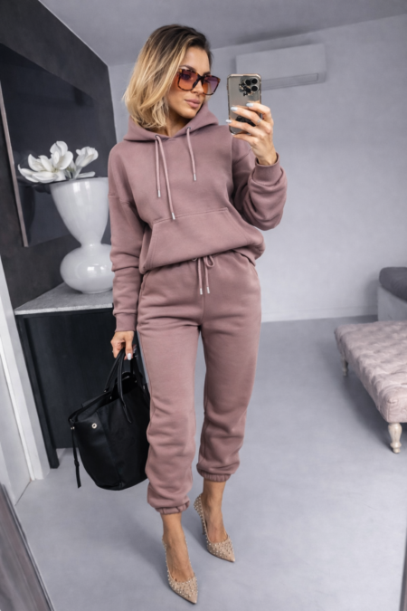 Dresy -  średni  beż kaptur