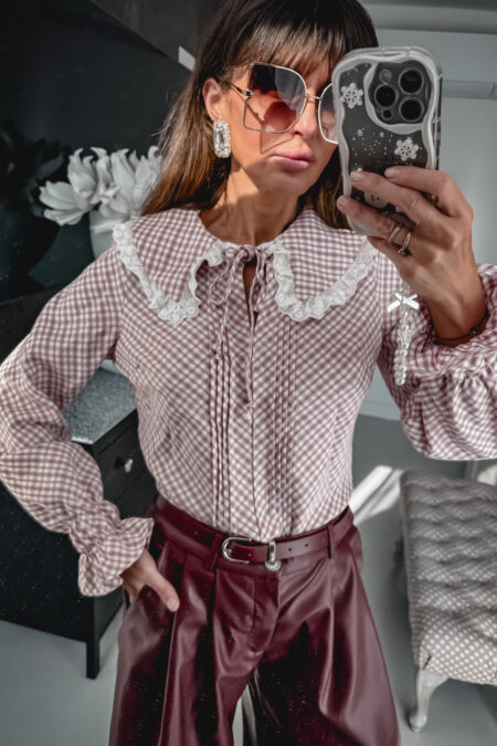 Koszula - Paski kołnierzyk