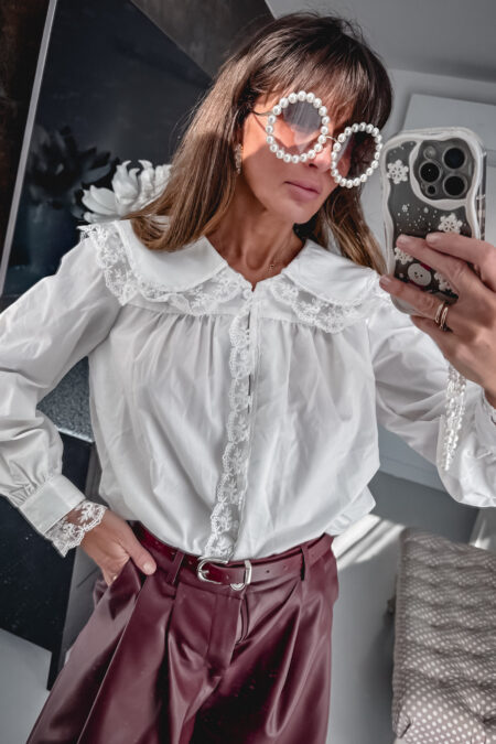 Koszula - Biała  kołnierz