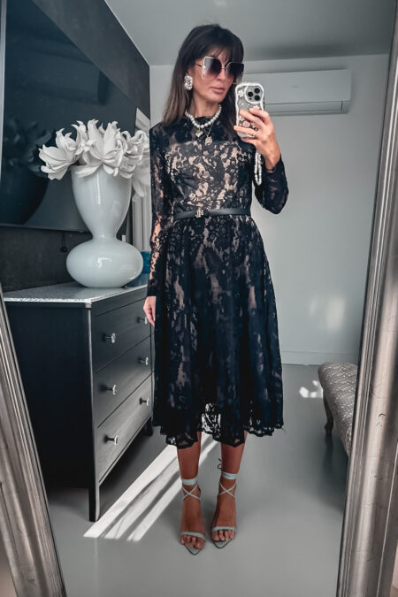 Sukienka -  Koronka Długa